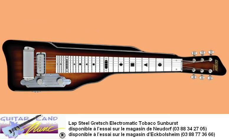 Lap Steel Gretsch Electromatic Tobaco Sunburst